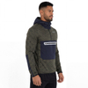 Trekking Mid Weight Running Half Zip Patch Pocket Hoodie
