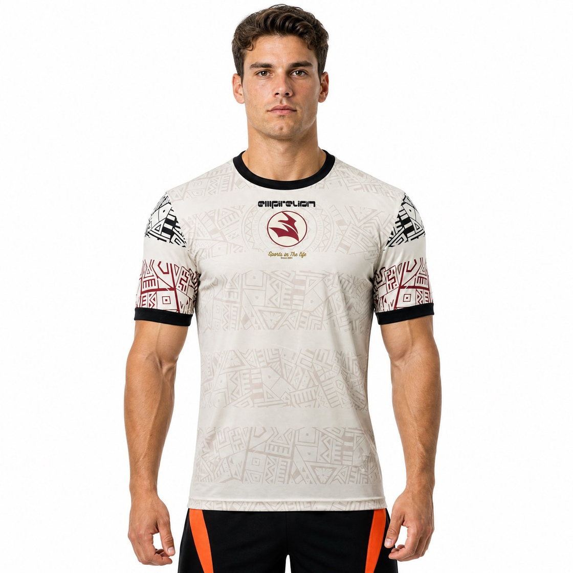Mens Full Print Sports T-shirt
