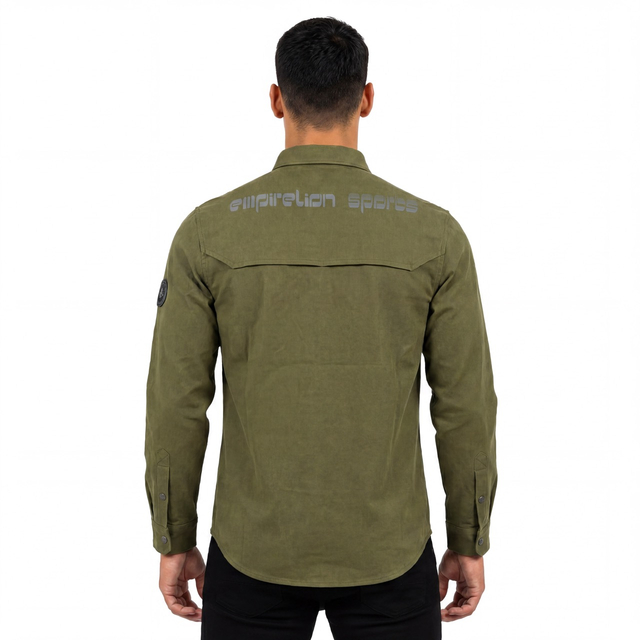 Mens Reflective Sealed Zip Pocket Trekking Shirt