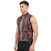 Men's Allover Print Water Proof Wind Vest
