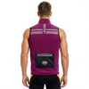 Men's Alpine Reflective Quiting Paded Thermal Vest