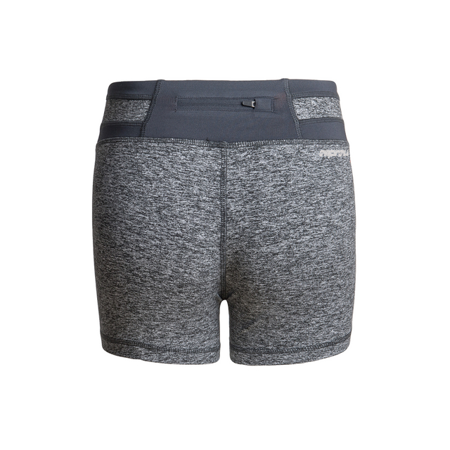 Women's Athletic Compression Running Shorts Zipper Pocket