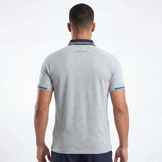 Mens Colorblock Polo Shirt Footabl Trian Tops