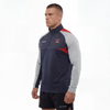 Mens Football Long Sleeve Colorblock Tops