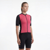 Womans Color Block Short-sleeved Cycling Jersey