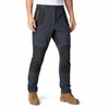 Mens Sports Fashion Contrast Trims Pants Color Block Hiking Trousers