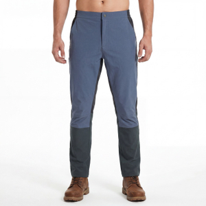 Mens Lightweight Hiking Pants Mesh Panel Breathable Trekking Trousers
