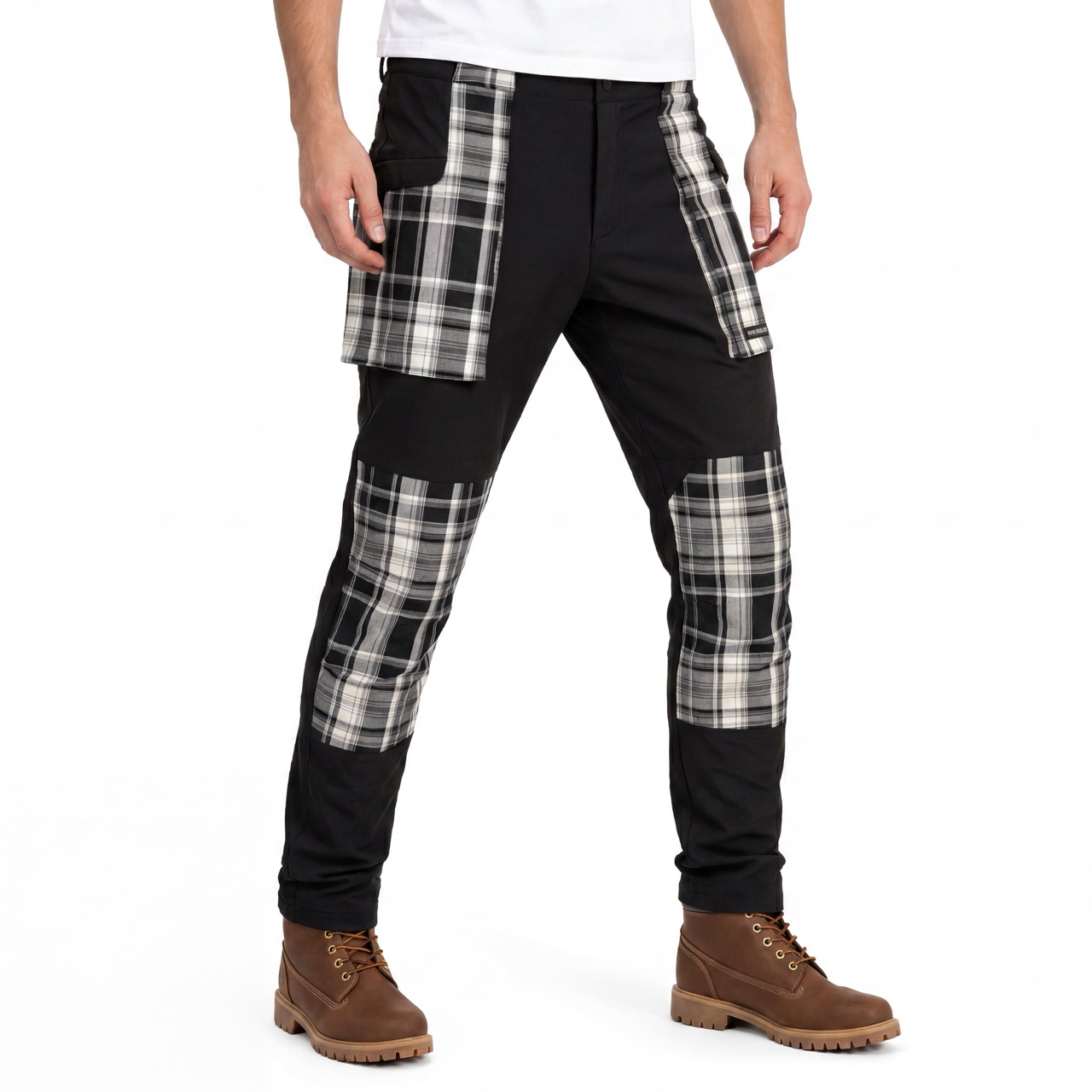 Mens Camouflage Big Sise Pockets Active Pant