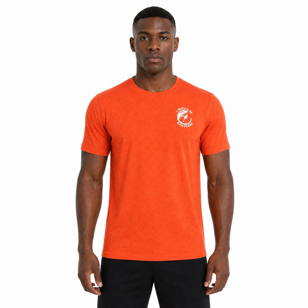 Mens Rock Climbing Short Sleeve Tee