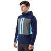 Mens Hiking Mountaineering Alpinism Running Color Blocked Zip Hoodie Jacket
