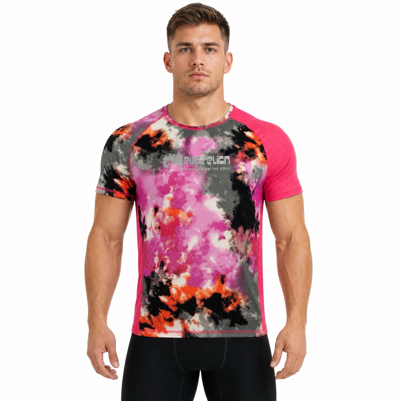 Mens Boys Print Rock Climbing T-shirts