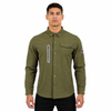 Mens Reflective Sealed Zip Pocket Trekking Shirt