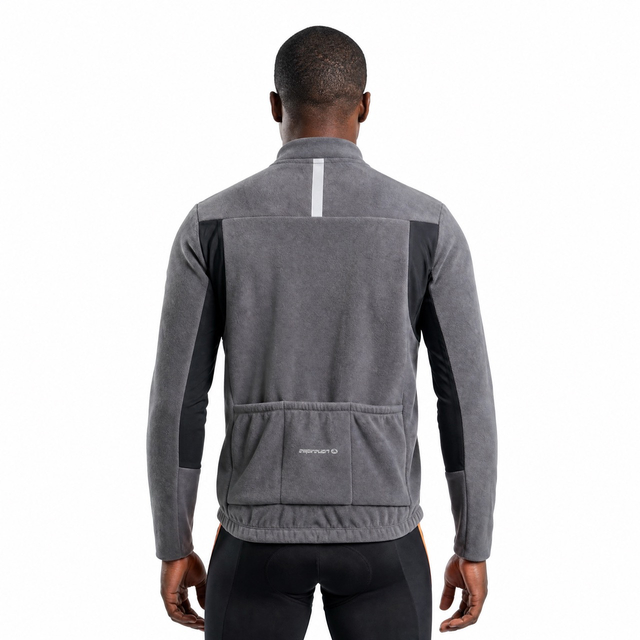 Mens Heavy Weight Bonded Fleece Winter Cycling Jacket