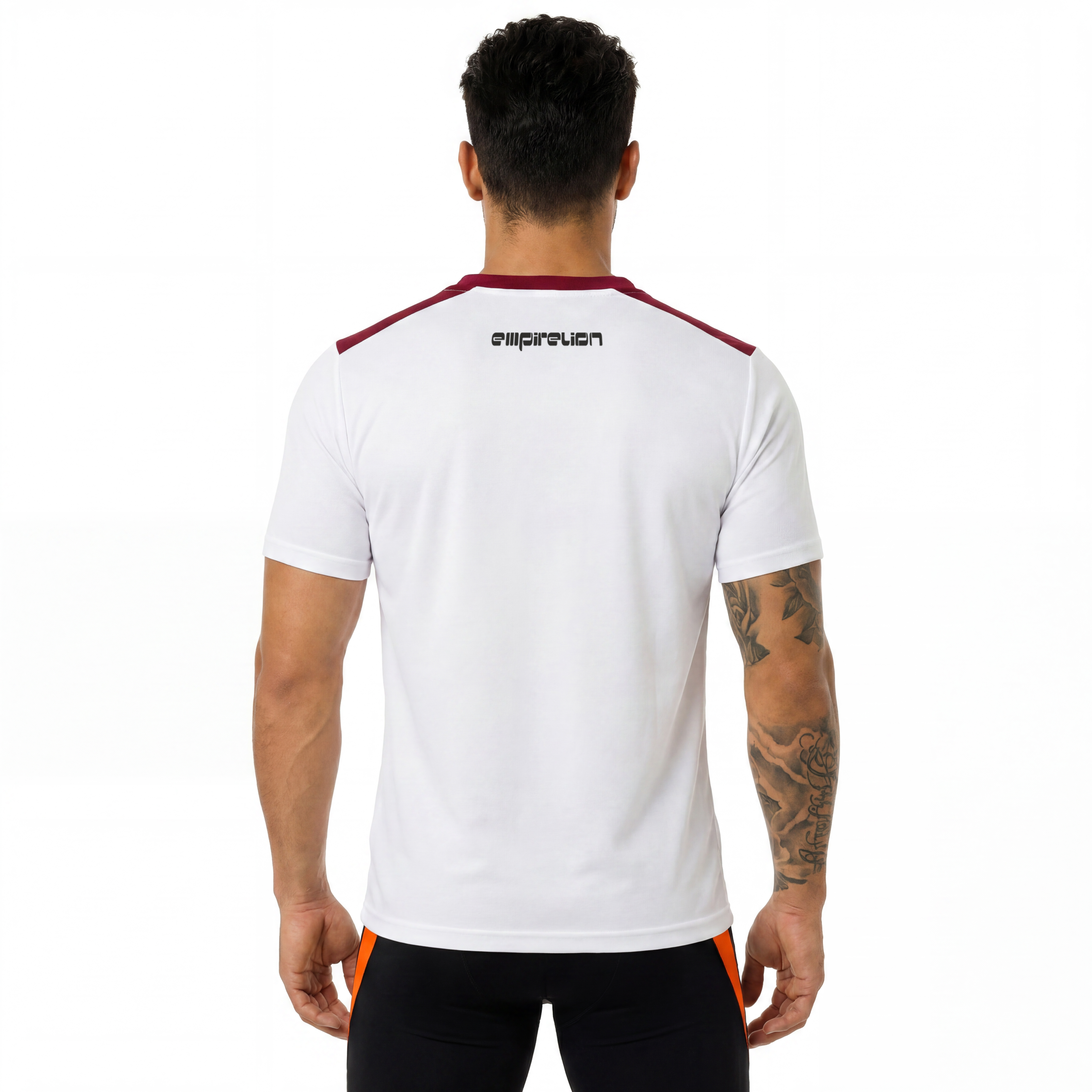 Mens V Neck Soccer Jersey T-shirt