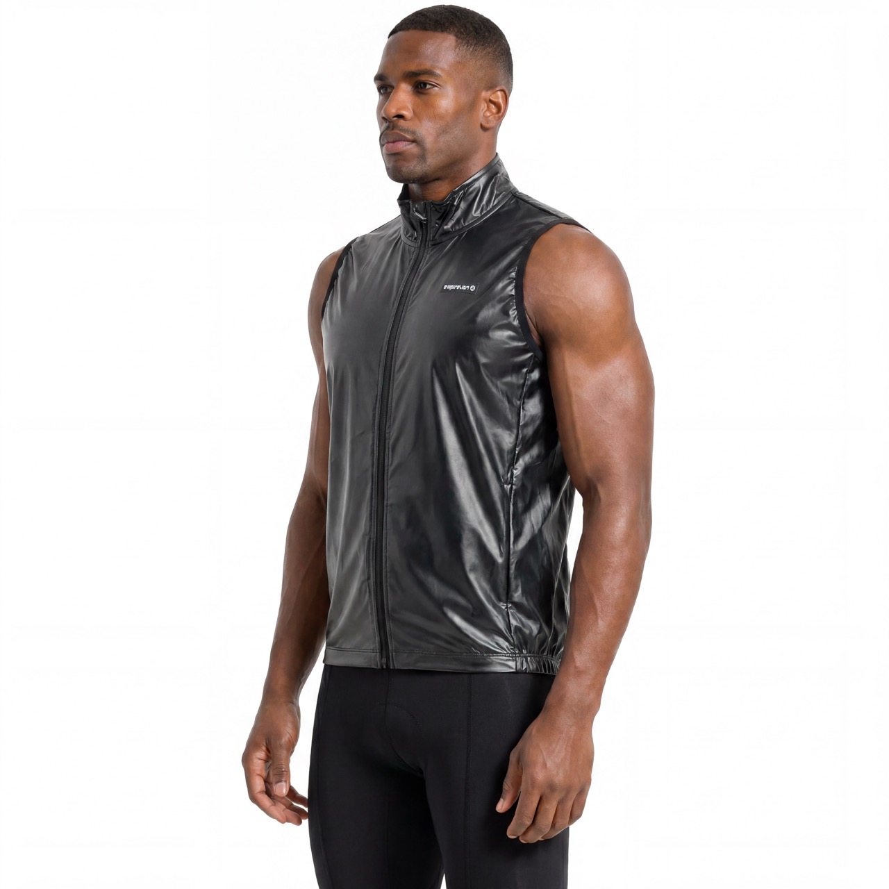 Men's PU Coated Cycling Windproof Vest