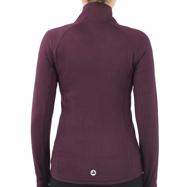 Women's Running Define Jacket, Slim Fit Athletic Soft Long Sleeves Reflective Zip Tops