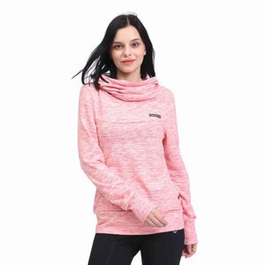 Women Cowl Neck Tunic Long Sleeve Pullover Top