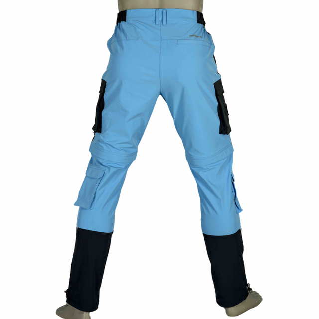 Mens Zip-off 5 Patch Pockets Hiking Pant Trekking Trousers