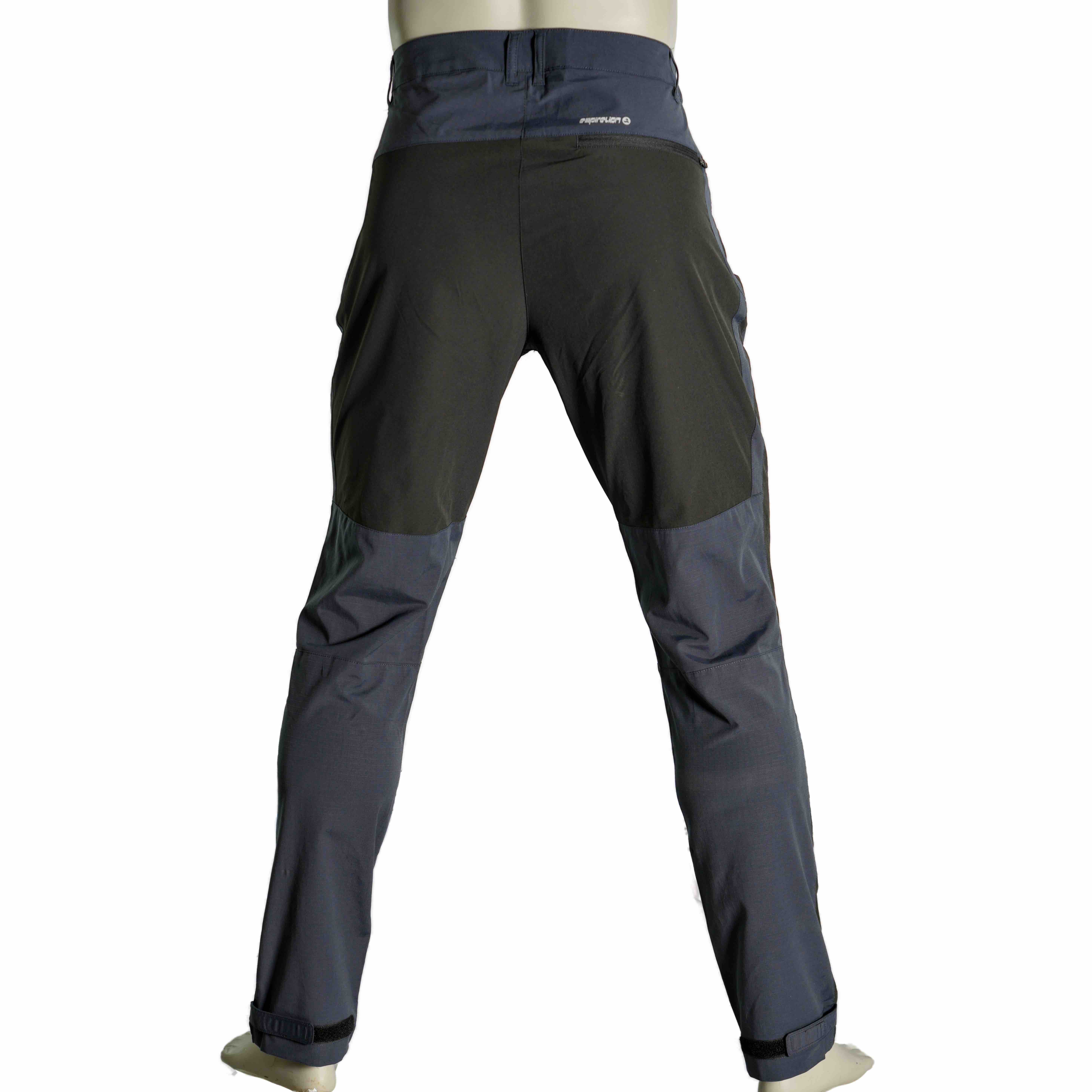 Mens Sports Fashion Contrast Trims Pants Color Block Hiking Trousers