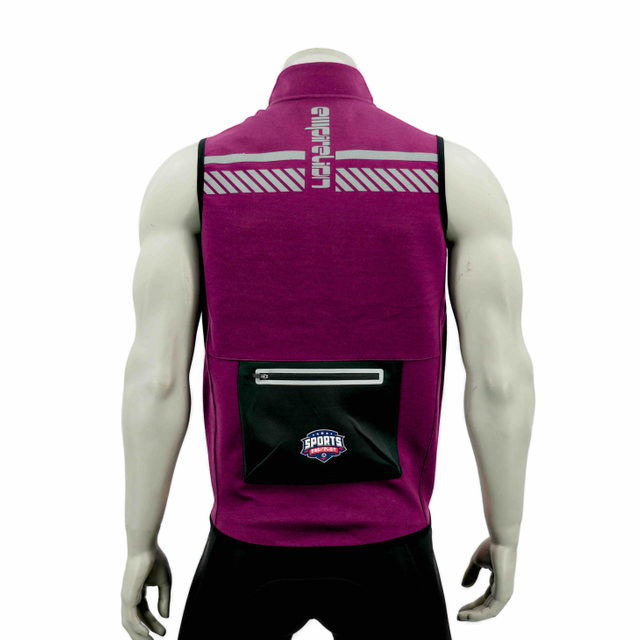 Men's Alpine Reflective Quiting Paded Thermal Vest