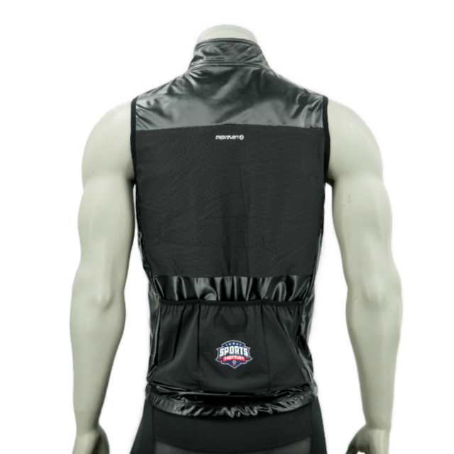 Men's PU Coated Cycling Windproof Vest