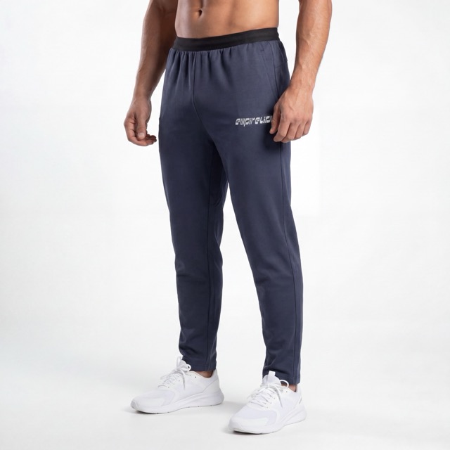 Mens Football Athletic Workout Jogger Team Pants