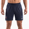 Mens Football Athletic Stripes Running Shorts