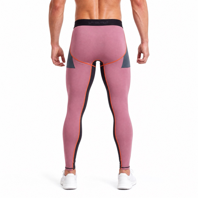 VMTR Mens Color Block Base Layer Legging Pant