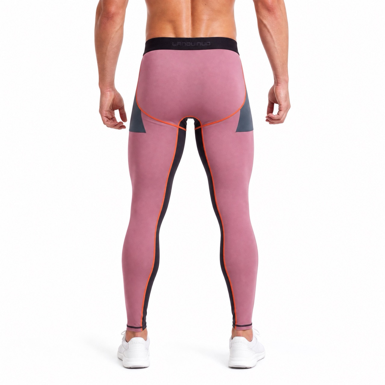 VMTR Mens Color Block Base Layer Legging Pant