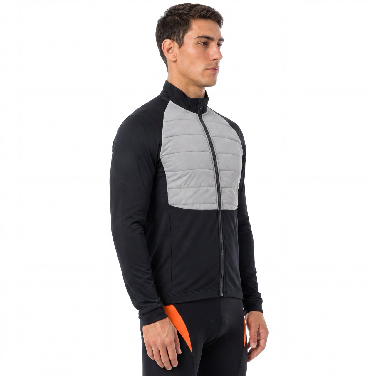 Mens Reflective Padded Cycling Jacket