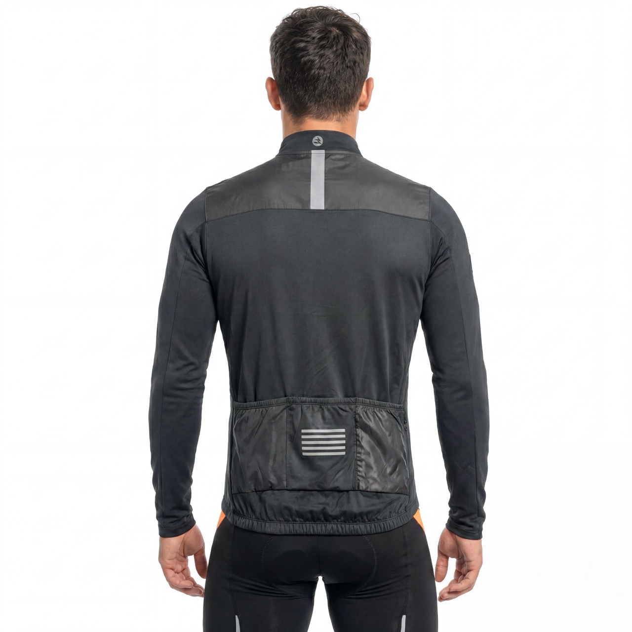 Mens Wind Proof Reflective Trims Cycling Jacket
