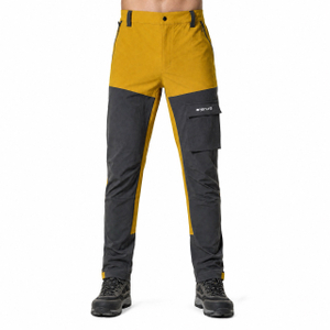 Mens Hiking Snow Pants Color Block Trekking Trousers