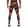 Mens Camouflage Print Baselayer Jersey Pants