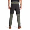 Mens Adjustable Waist Panels Hiking Trekking Trousers