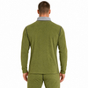 Mens Reversible Color Blocked Baselayer Double Brushed Fleece Underwear Set