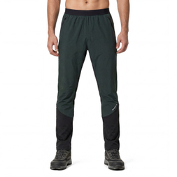 Mens Stretched Elastic Waistband Color Block Reflective Trims Active Pant