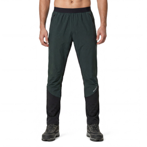 Mens Stretched Elastic Waistband Color Block Reflective Trims Active Pant