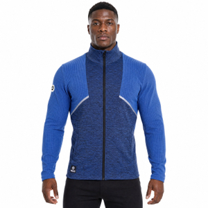 Mens Trekking Mid Weight Running Zip Thru Jacket