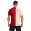 Mens Allover Print Sports Causal T-shirt