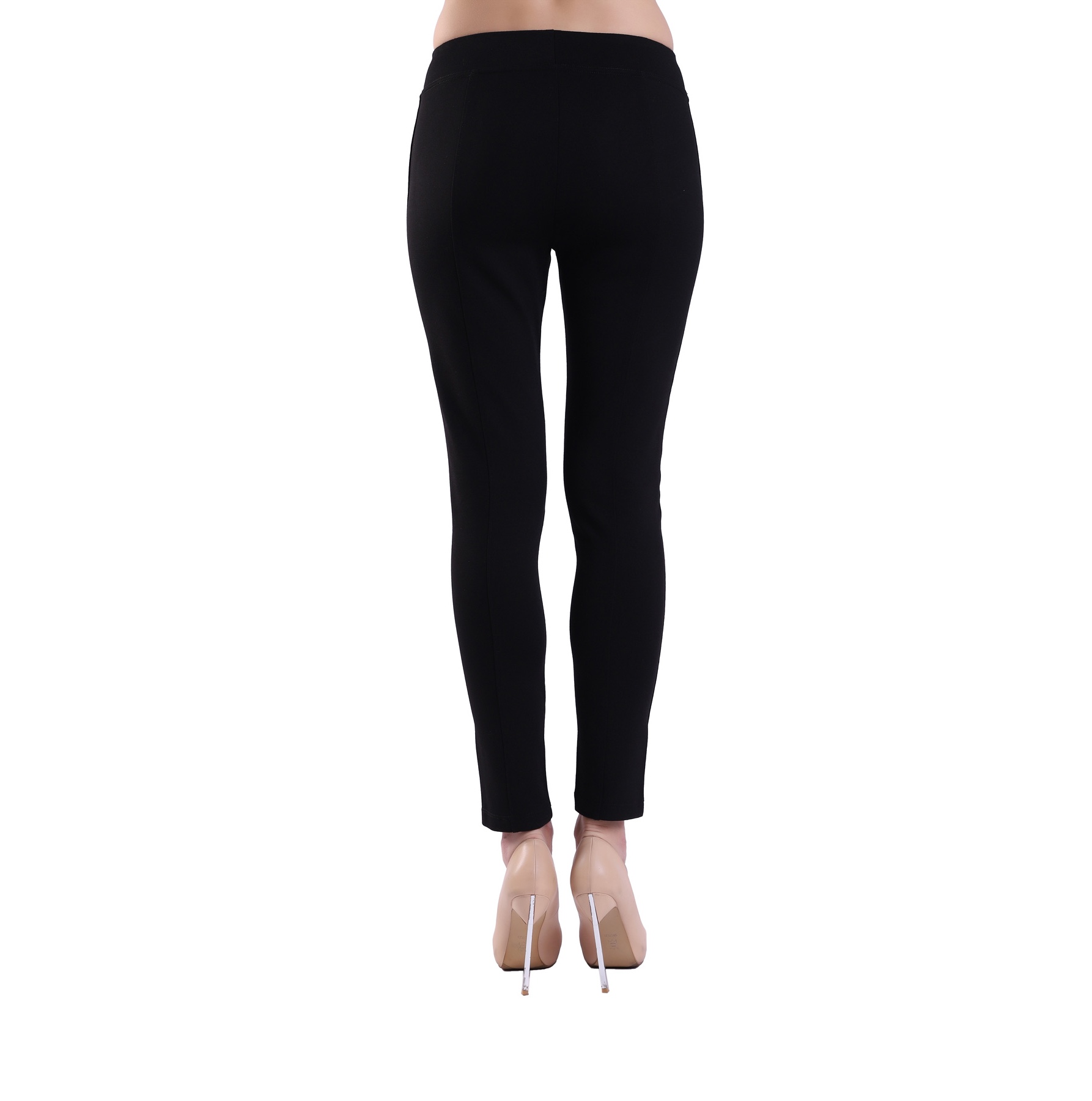 Women's Stretch Pull-on EASE into office Ponte Pencil Pant Legging Slim or Bootcut