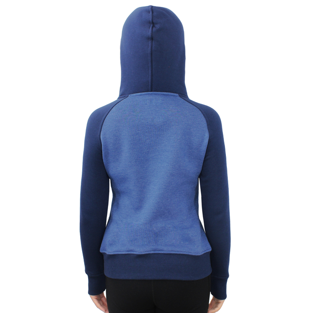 Women's Athletic Running Hoodies Double Zipper Heads Sweatshirt Jackets