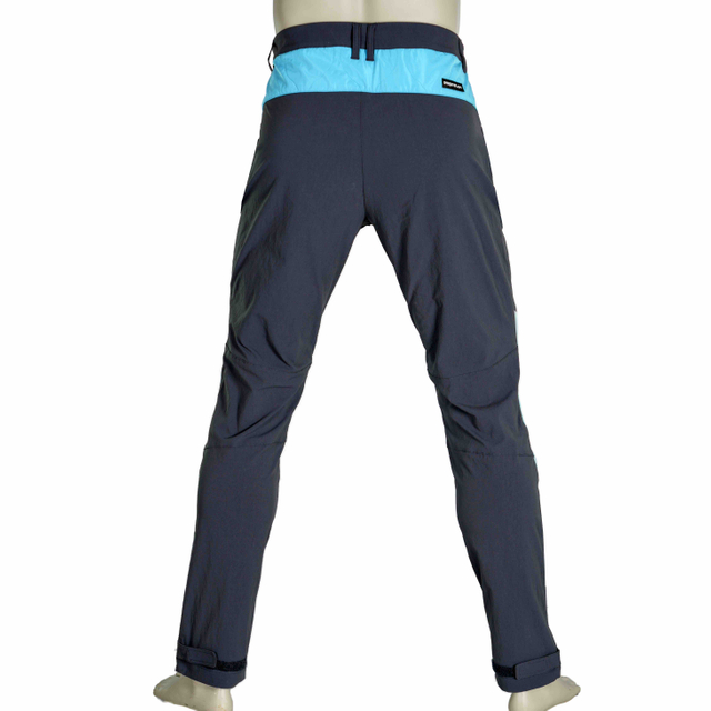 Mens Knee Warm Panels Pants Color Block Trekking Trousers