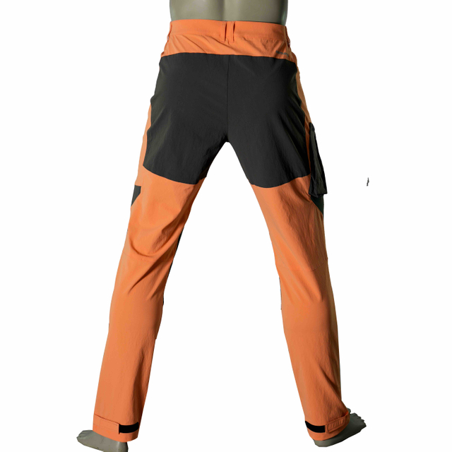 Mens Snow Pants Color Block Trekking Trousers