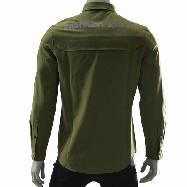 Mens Reflective Sealed Zip Pocket Trekking Shirt