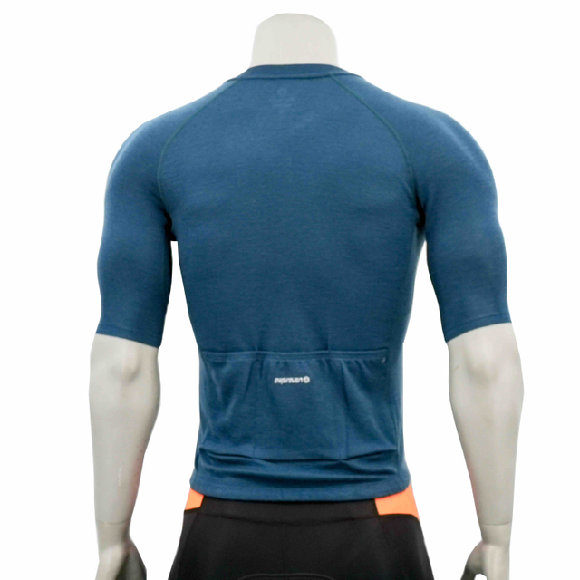 Merino Wool Raglan Short-sleeved Cycling Jersey
