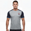 Colorblock T-shirts football Team Tops 