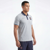 Mens Colorblock Polo Shirt Footabl Trian Tops