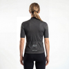 Womens Reflective Print Short-sleeved Cycling Jersey