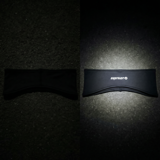Running Headband Reflective Sweatband Sports Headband Stretchy Unisex