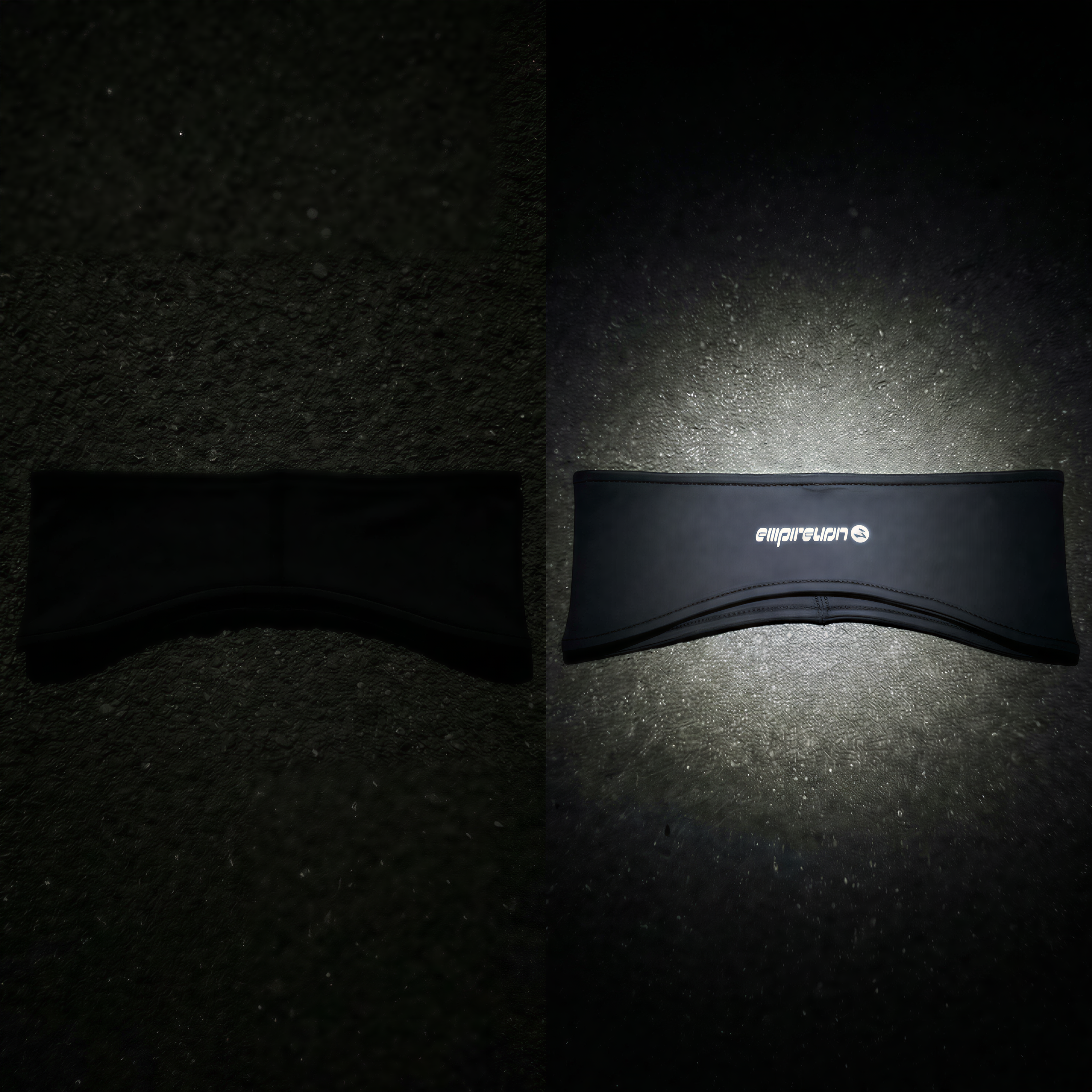 Running Headband Reflective Sweatband Sports Headband Stretchy Unisex
